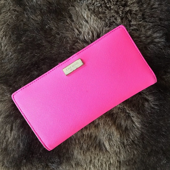 kate spade Handbags - Kate Spade Pink Stacy Wallet | Pre Loved